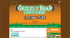 Desktop Screenshot of grizzlybearlawncare.com